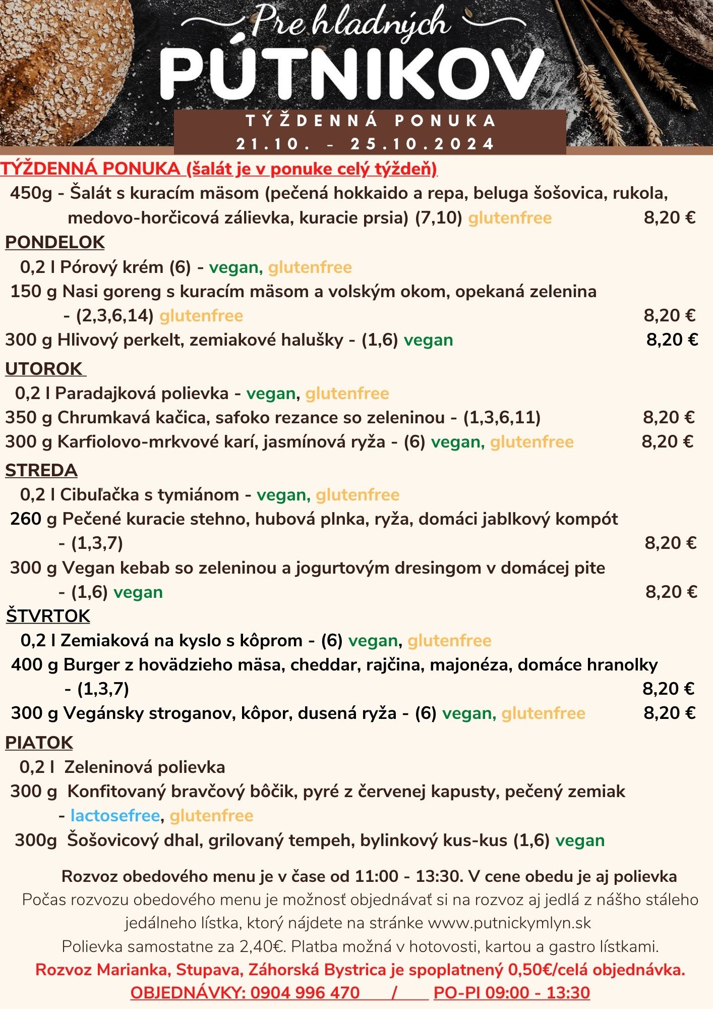 Oznam reštaurácia